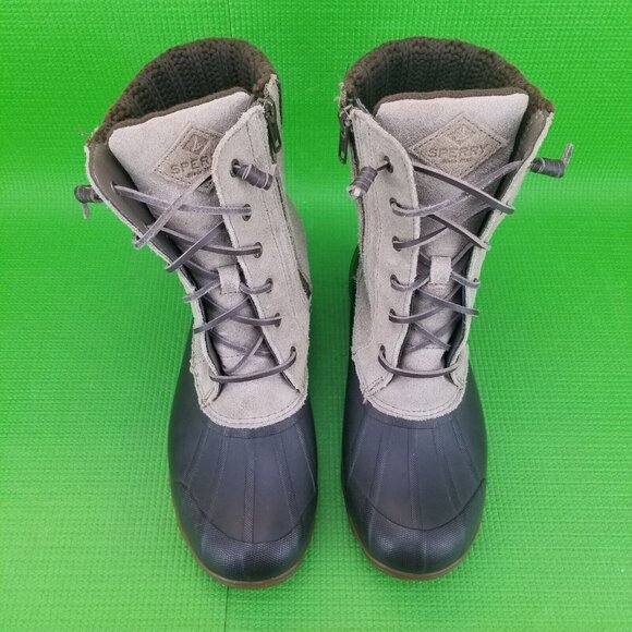 ✅Sperry Women Syren Misty Waterproof Suede Duck Boots Tan/Brown Winter/Snow Shoe - Picture 6 of 12